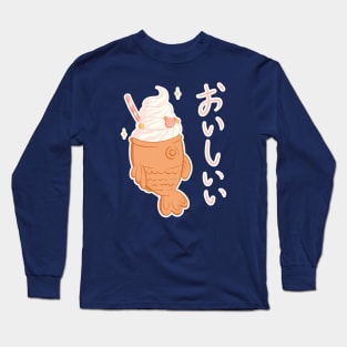 Taiyaki ice cream Long Sleeve T-Shirt